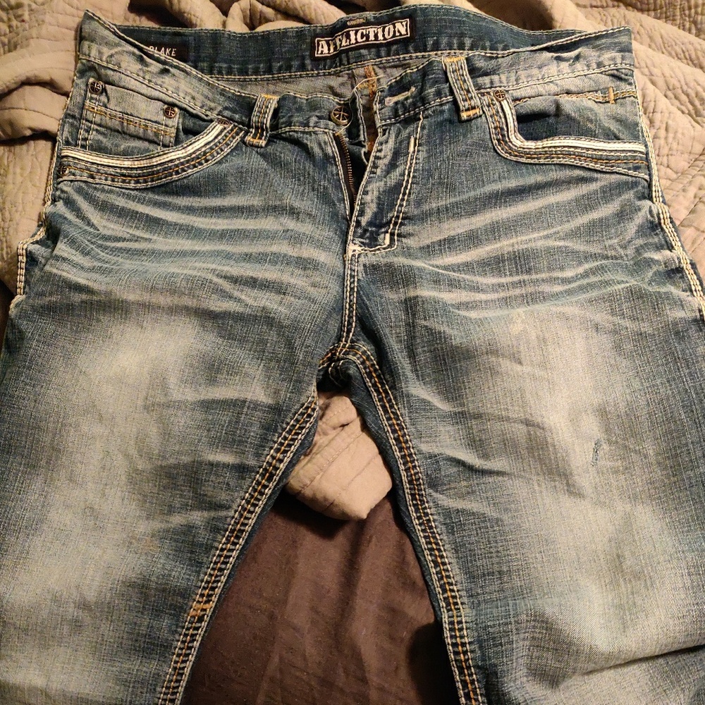 Affliction mens jeans